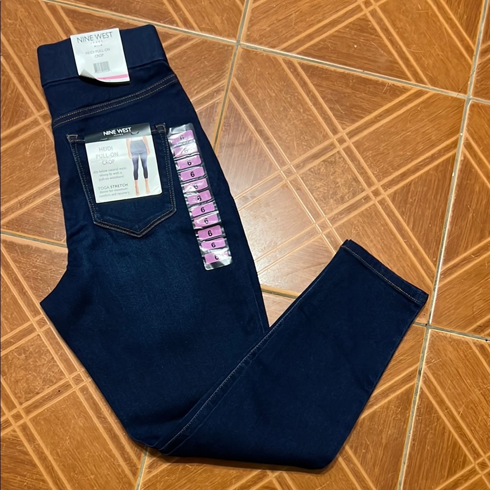 Nine West Women's Dark Blue Jeans